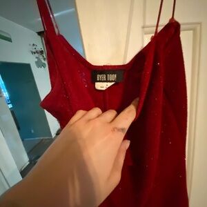 ByerToo! California Red Sparkling gown